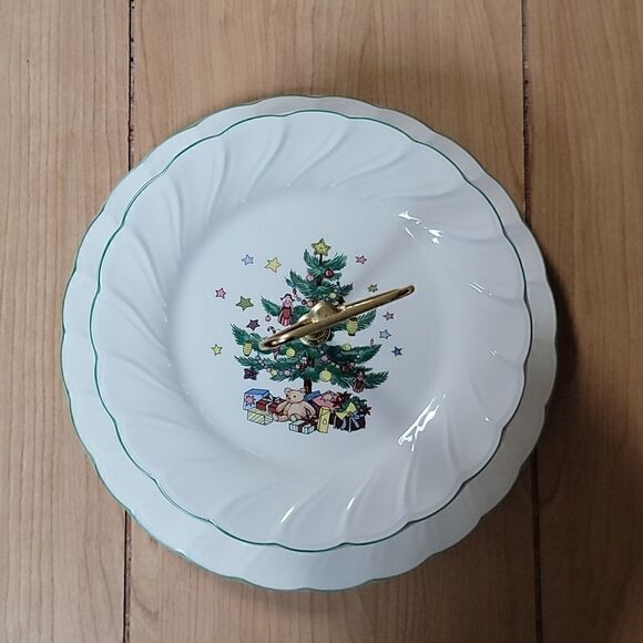 NIKKO HAPPY HOLIDAYS TWO-TIER TRAY WITH BOX - Picture 6 of 9